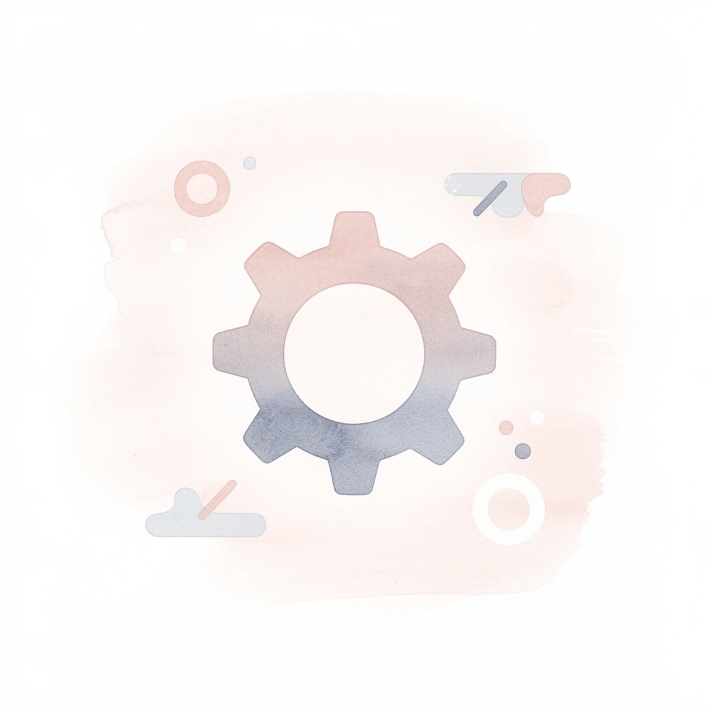 Gear icon representing workflow amplification